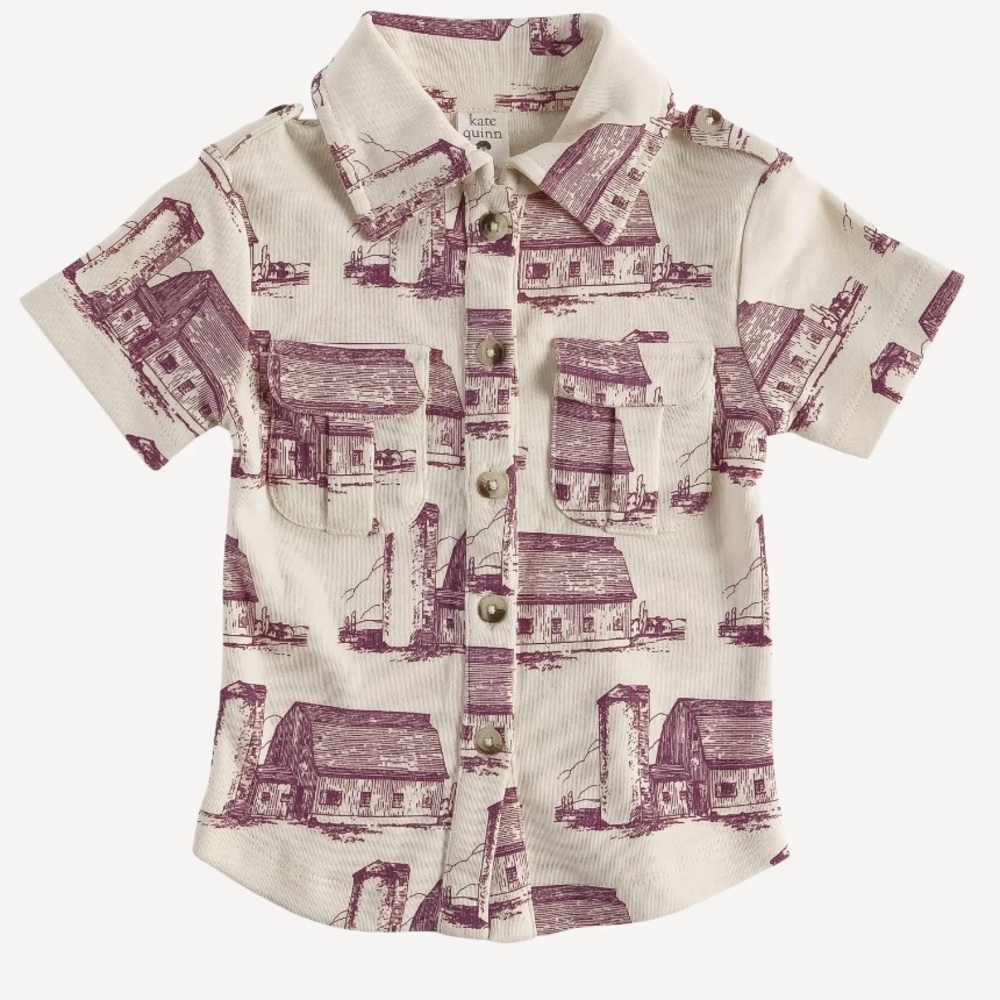 Kate Quinn Military style shirt
